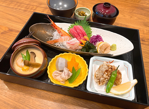 鮮魚のお刺身御膳